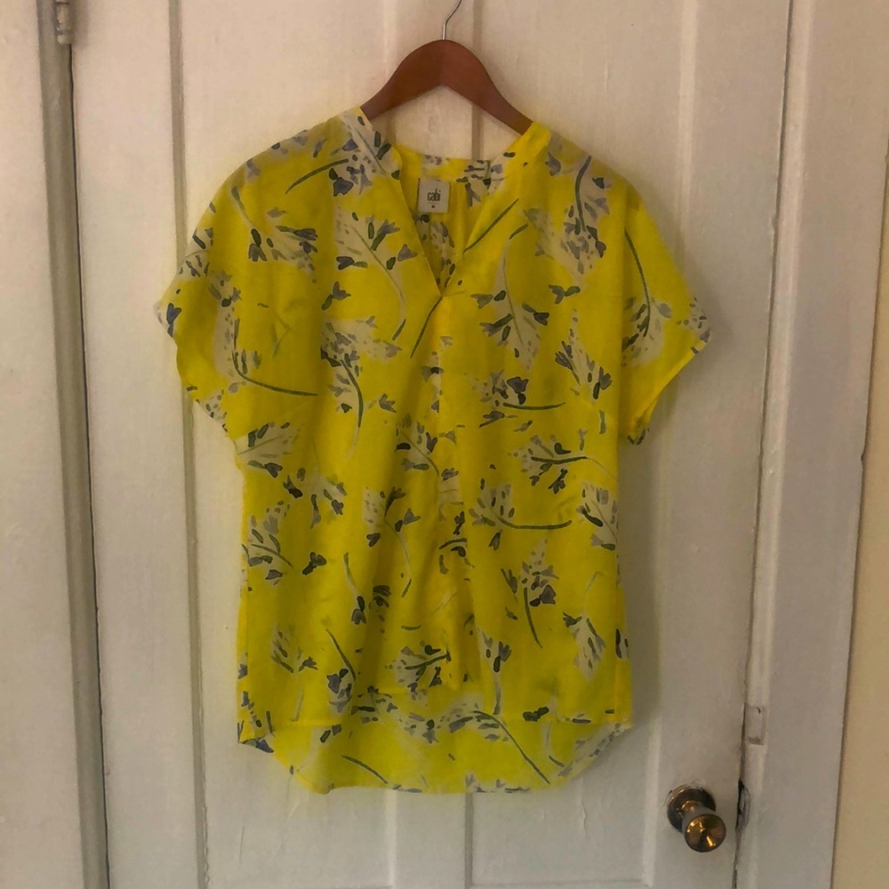 Cabi size medium yellow blouse